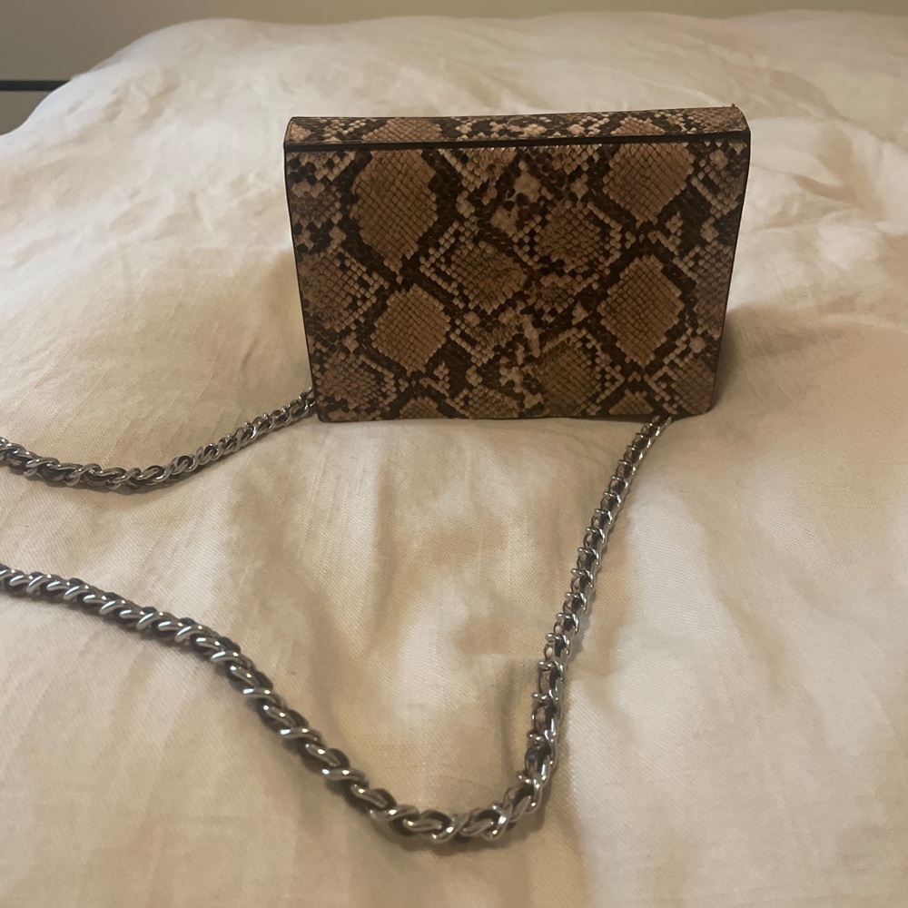 Snakeskin Pull&Bear Mini Crossbody